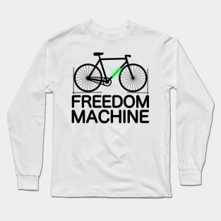 Electric Bicycles "freedom machine" Long Sleeve T-Shirt